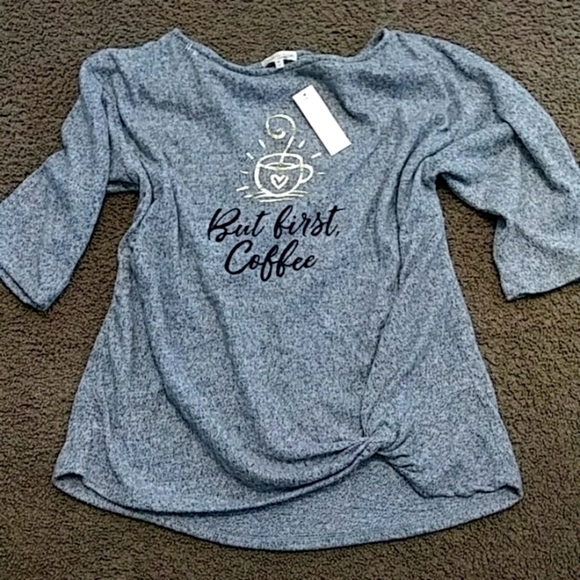 Joie de Vivre 3/4 sleeve Pullover - Picture 1 of 3